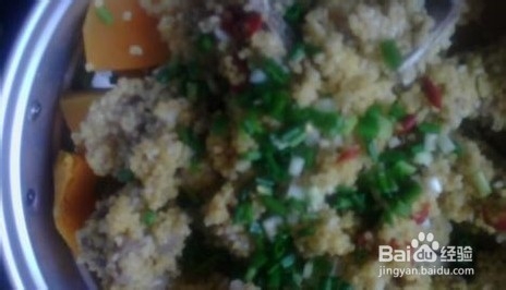 家常小米蒸排骨的做法