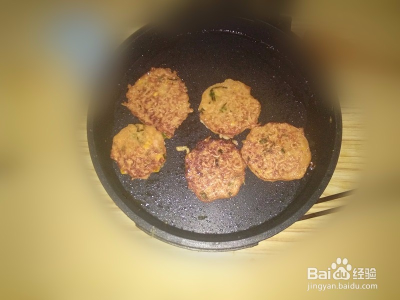 富有个性的方便面煎饼