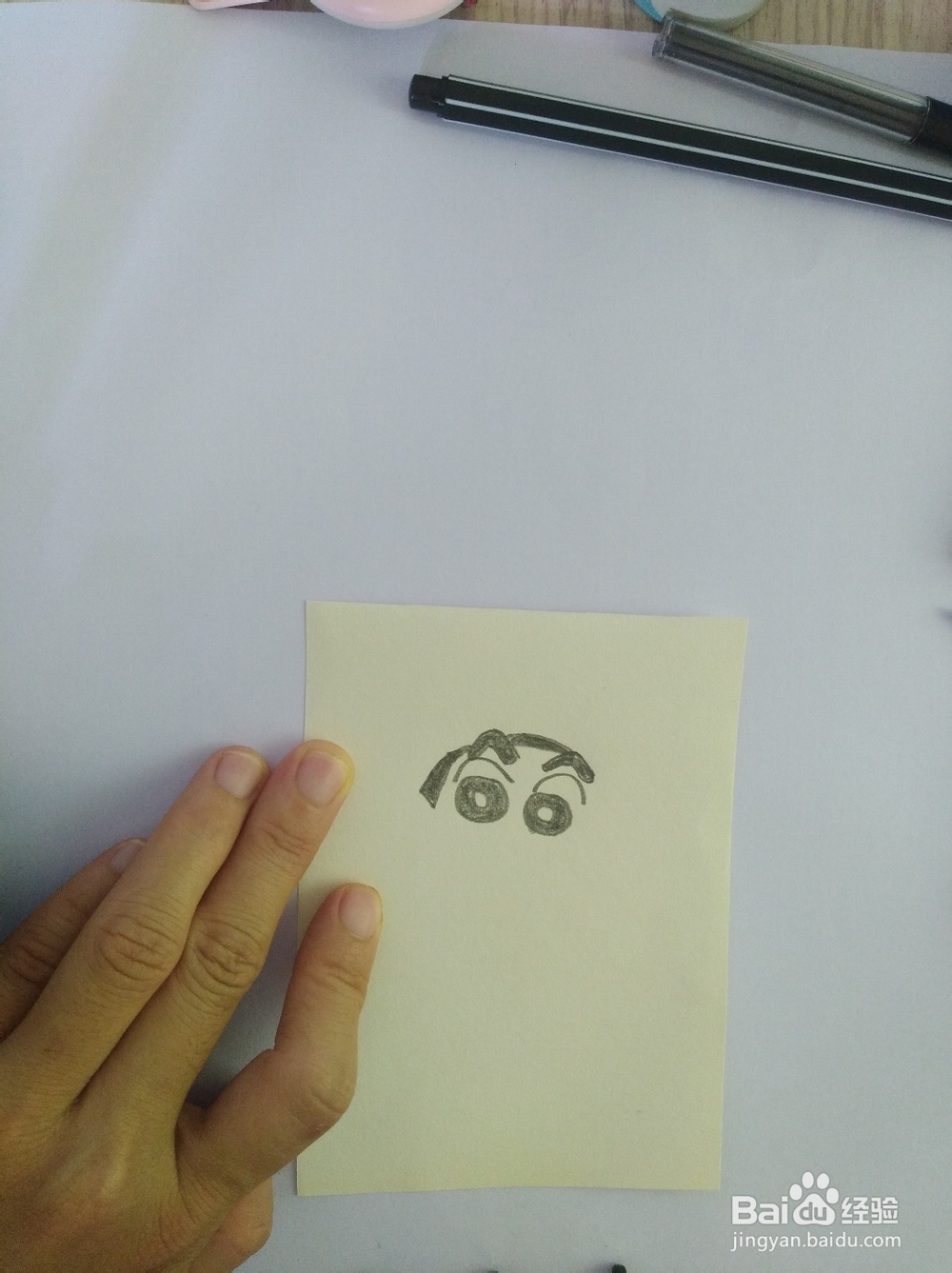 简笔画-画蜡笔小新