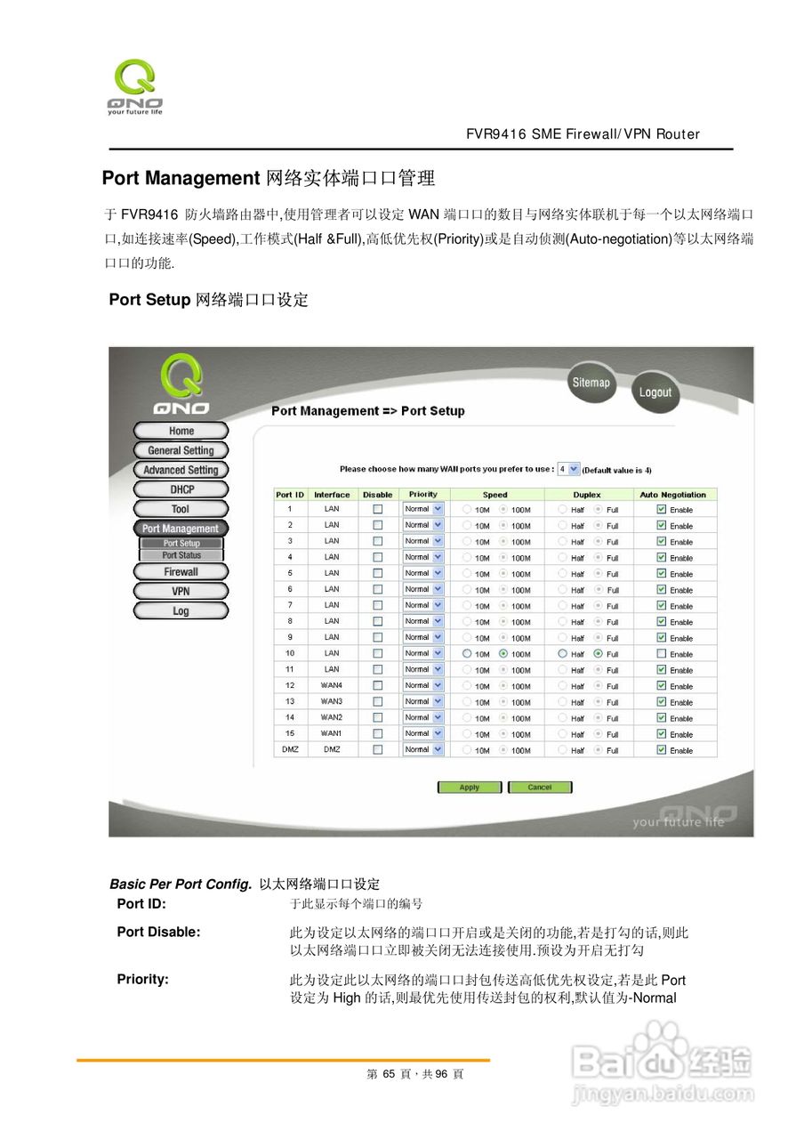 侠诺FVR9416路由器使用说明书:[7]