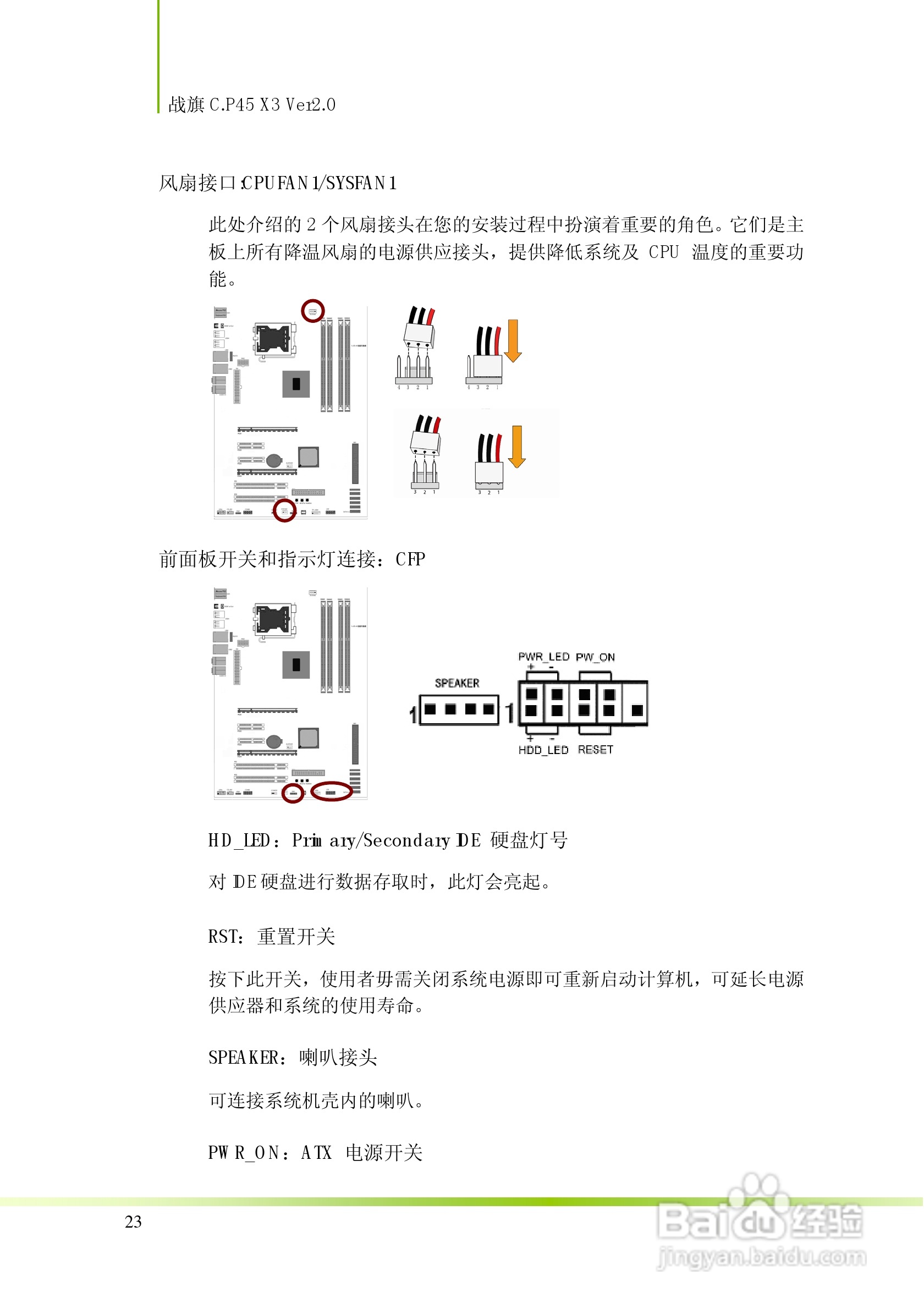 七彩虹战旗C.P45 X3 Ver2.0主板说明书:[3]