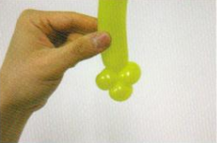 魔法气球造型系列之卡通气球狮子(下)