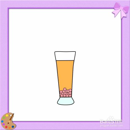 如何画奶茶的简笔画?