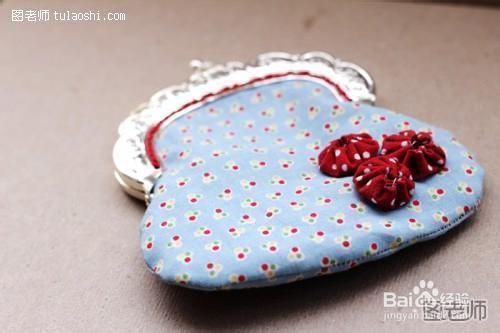 DIY手工制作布艺小清新碎花零钱包