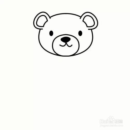 如何画一只"小熊"?