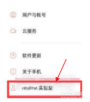 realme真我GT大师版DC调光功能在哪里
