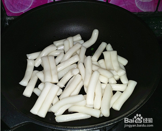 如何制作韩式辣年糕
