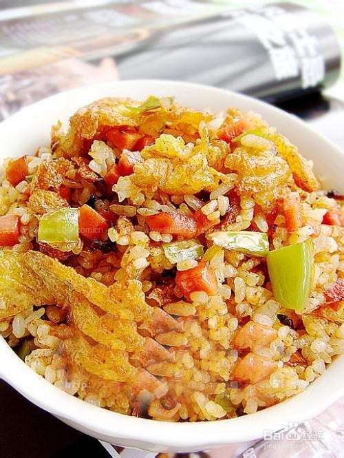 狗狗食谱：[1]咖喱风炒饭