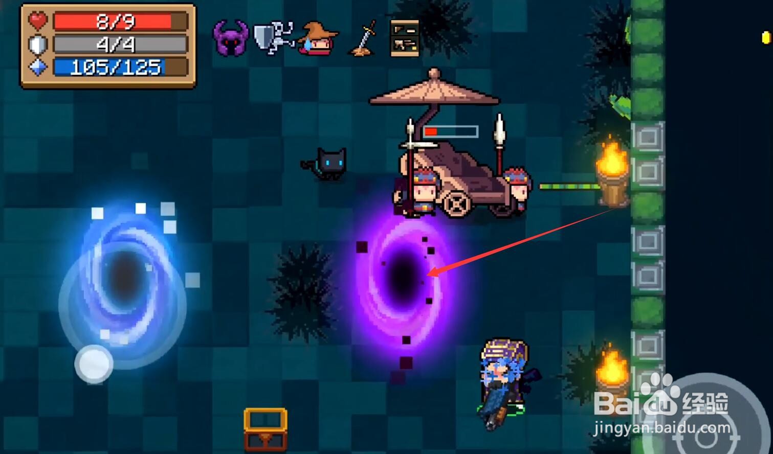 元气骑士沼泽地图怎么进