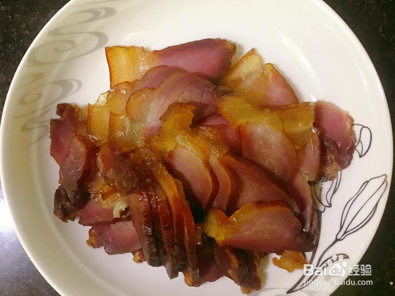 腊肉炒菜合集的做法