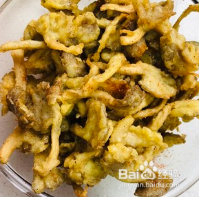 椒盐蘑菇-超好吃的下酒菜