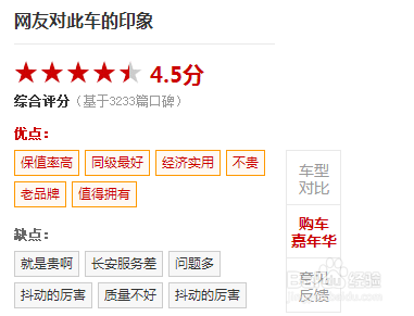 新手购车：[1]个人经济型6-8万家庭用车参考