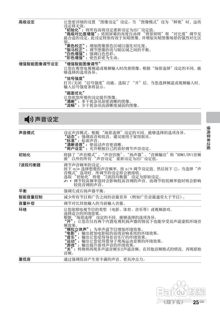索尼（SONY)KLV-32BX350液晶电视说明书:[3]