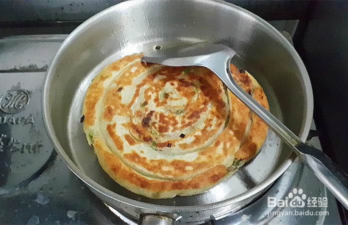 猪肉小葱盘龙馅饼