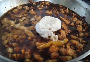 主食（卤肉饭）的做法