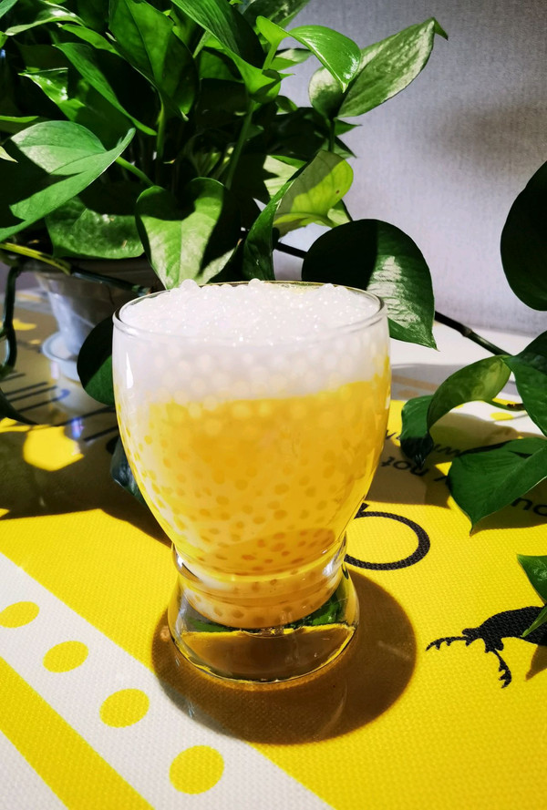 芒果椰奶西米露