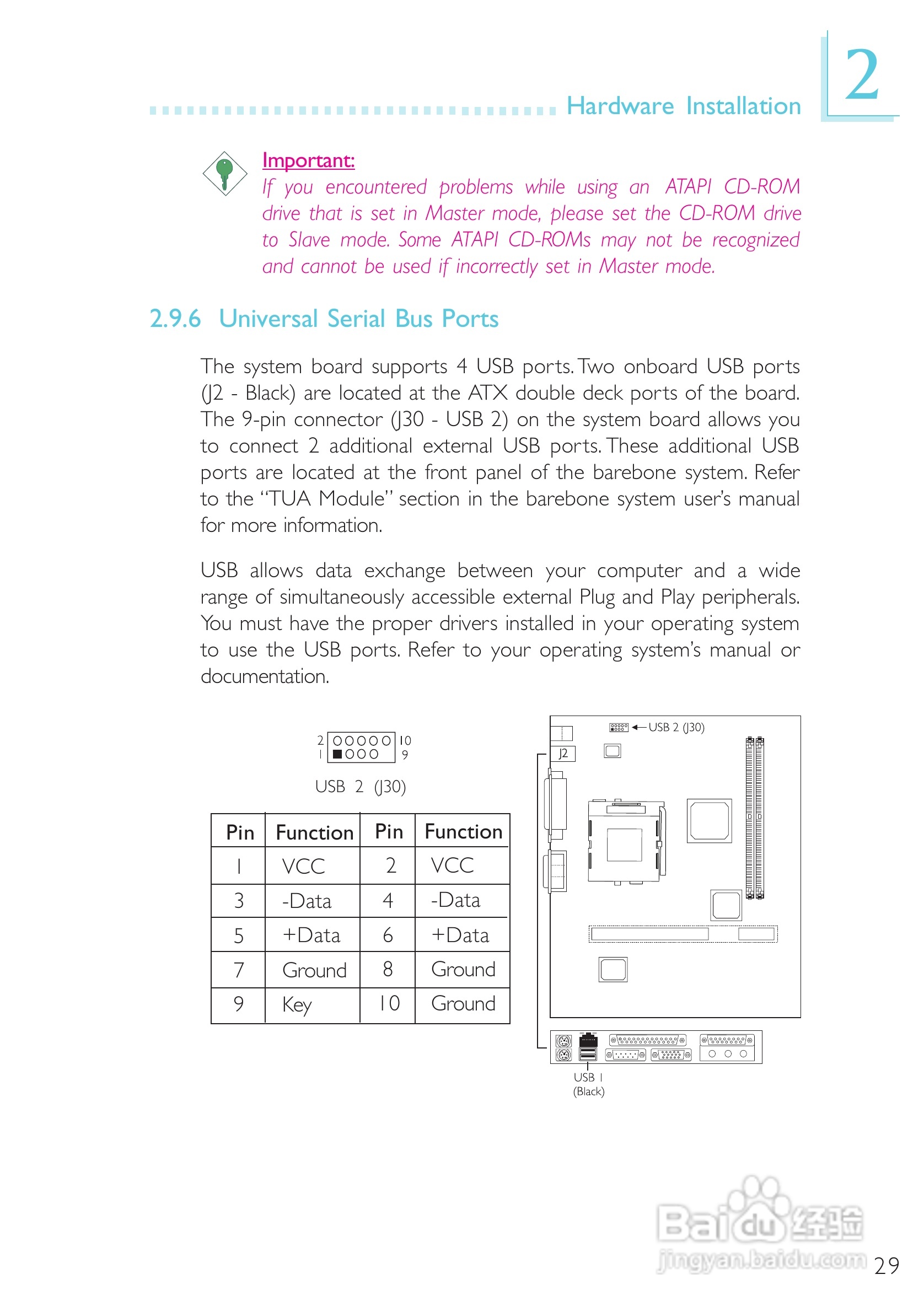 友通CW27-EA型主板说明书:[3]