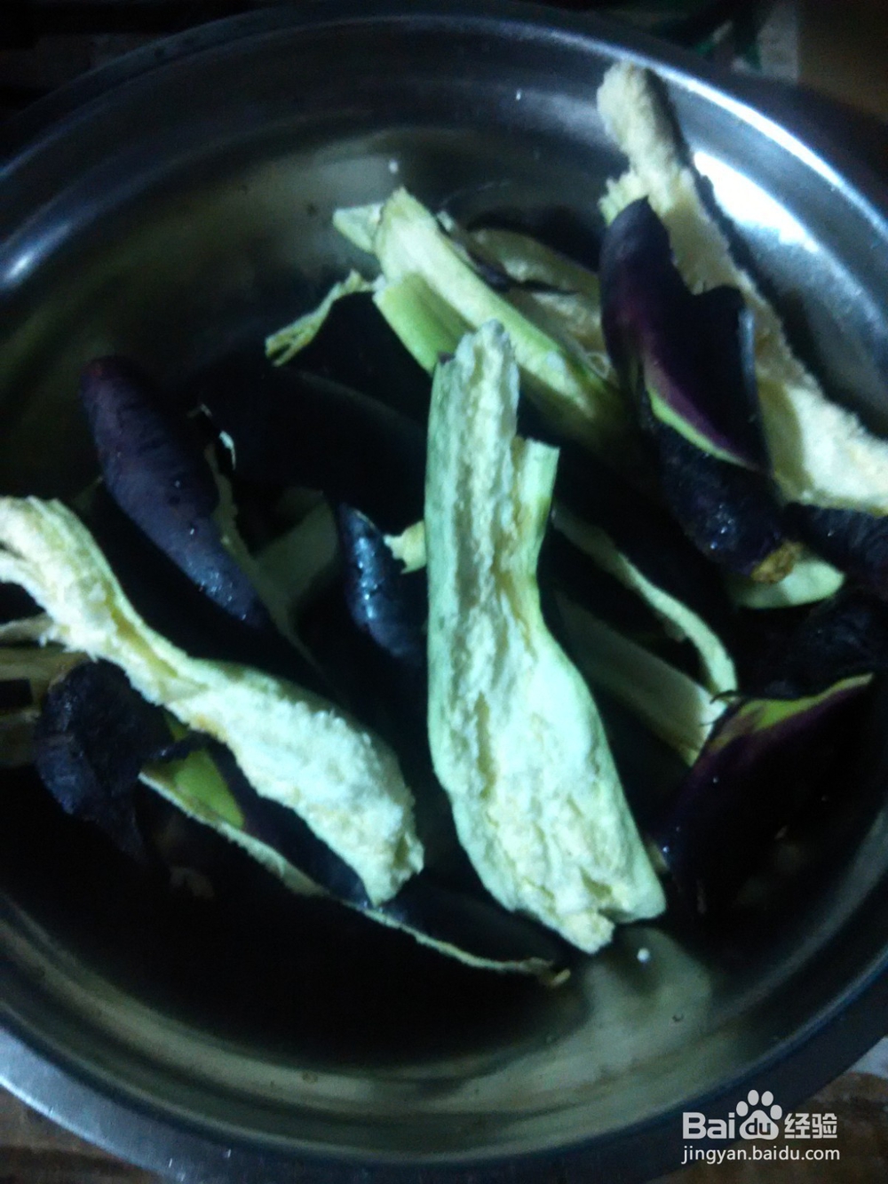 葱姜爆豆角茄子