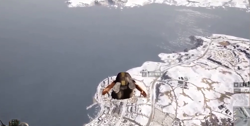 绝地求生怎么快速降落