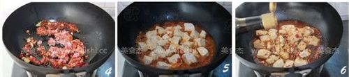 麻婆豆腐的制作方法