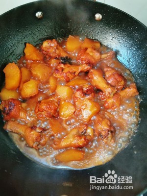 鸡翅根炖土豆的做法
