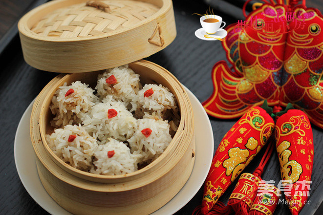 蒸蒸日上---珍珠丸子