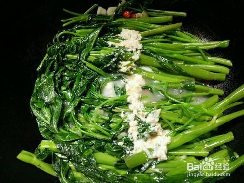 特色腐乳空心菜怎么做