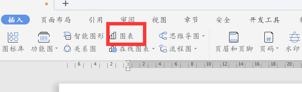 wps19版word中如何插入折线图表