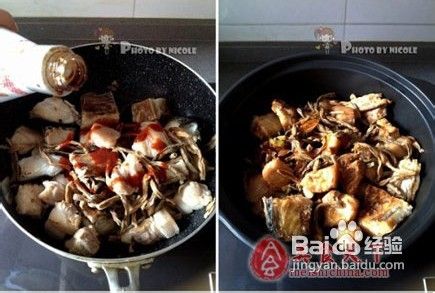 腊味新年菜-腊鱼烧五花