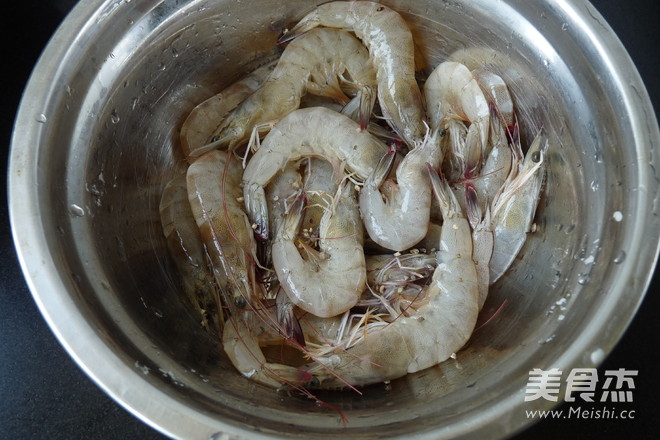 黑椒大虾干的做法