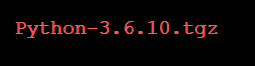Linux 源码安装python3.6.10方法