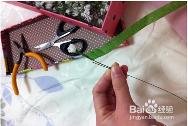 丝网花满天星制作方法