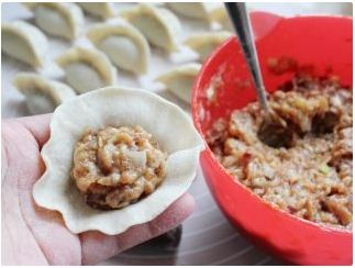 多汁猪肉煎饺