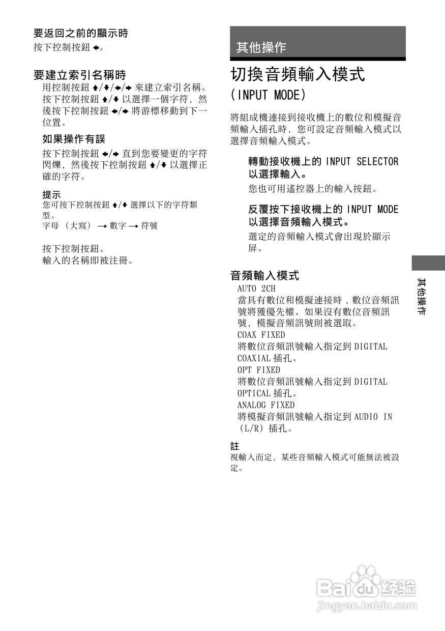 SONY STR-DG800功放使用说明书:[4]