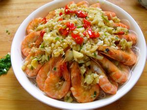 蒜蓉粉丝蒸虾