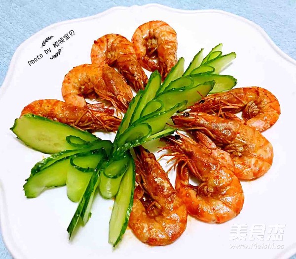 番茄㸆海虾的做法