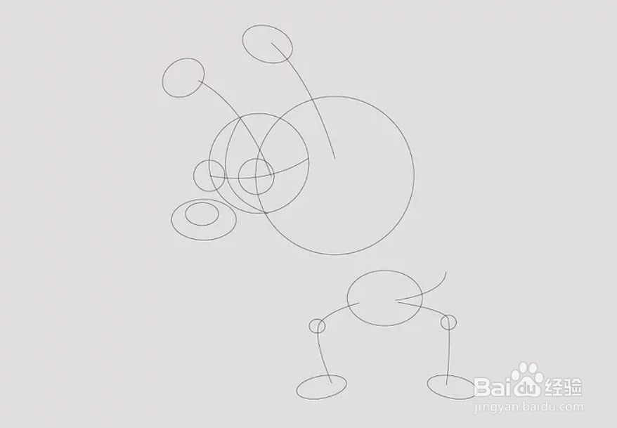 如何画卡通狼人?