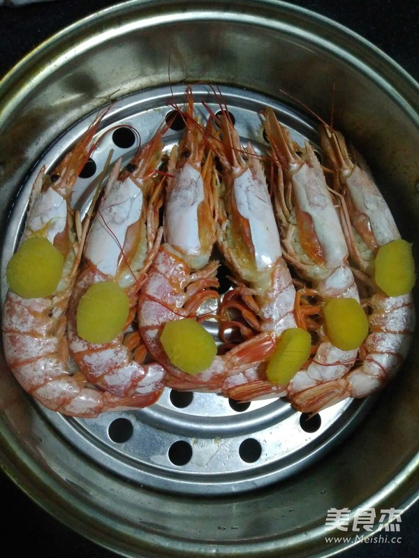 清蒸阿根廷红虾