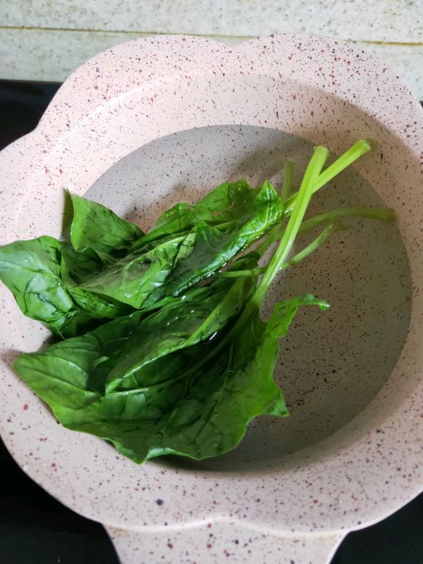 菠菜鲜虾面(宝宝辅食)