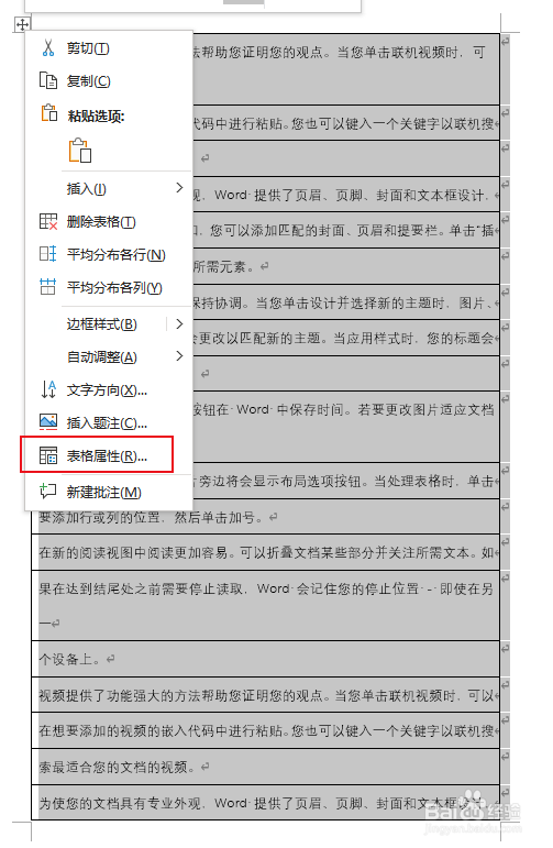 如何将word中每行文字对应转化到表格的每一行