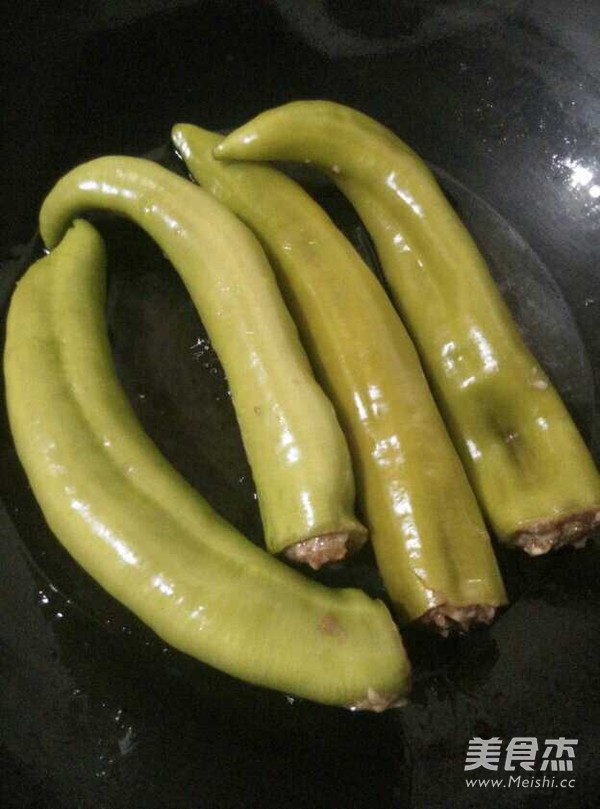 虎皮尖椒酿肉