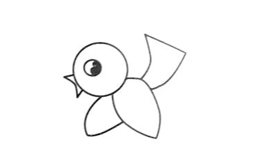 小鸟怎么画？简单的小鸟画法！