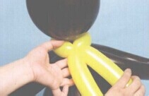 魔法气球造型系列之气球小企鹅