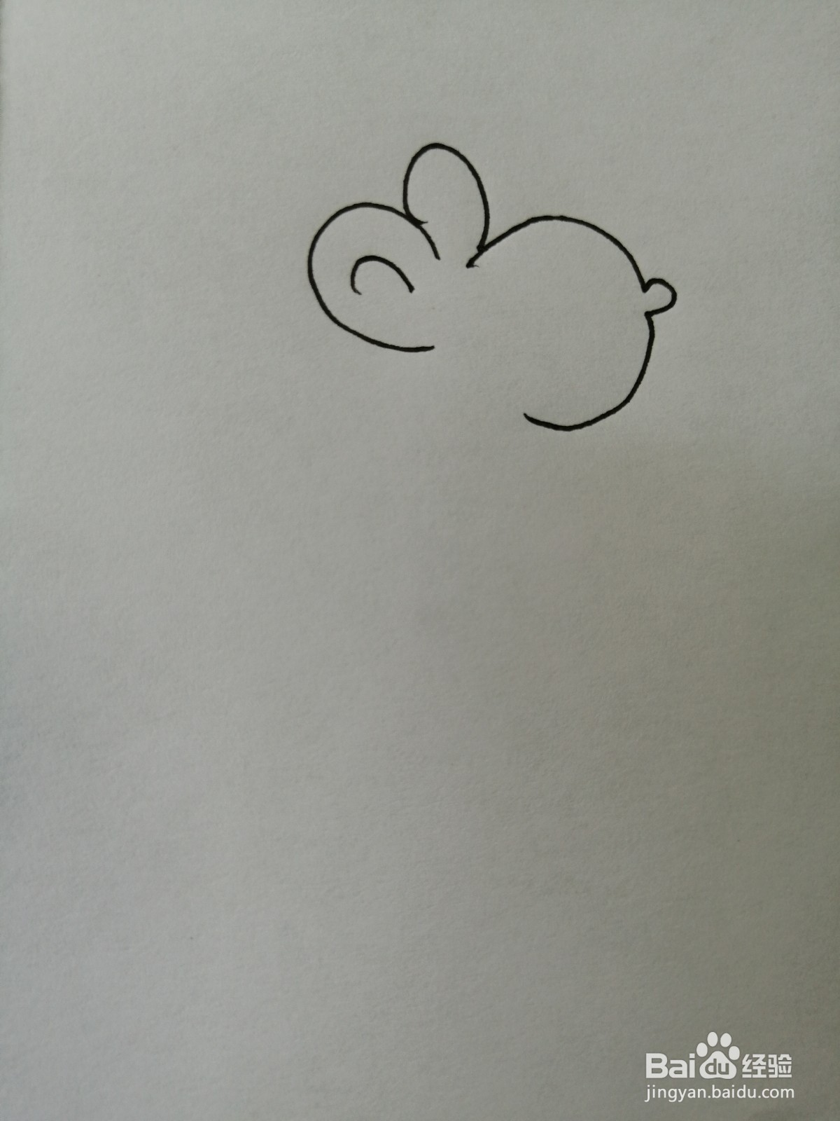 可爱的小老鼠怎么画