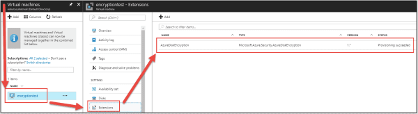 如何使用PowerShell加密Azure VM