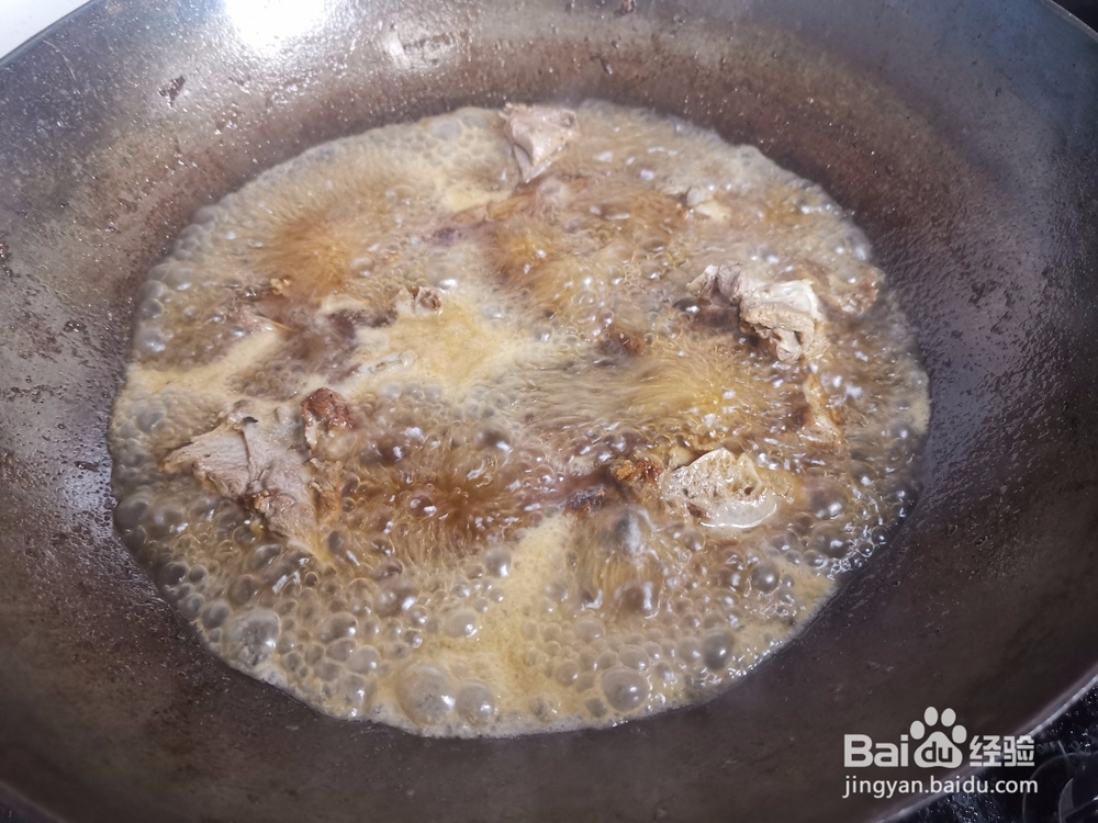 清炖干烧鸭骨架
