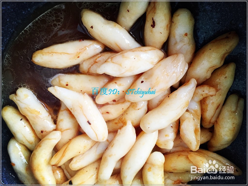 家常酱油炒白粿
