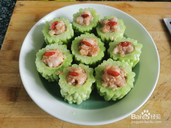 苦瓜酿肉的做法