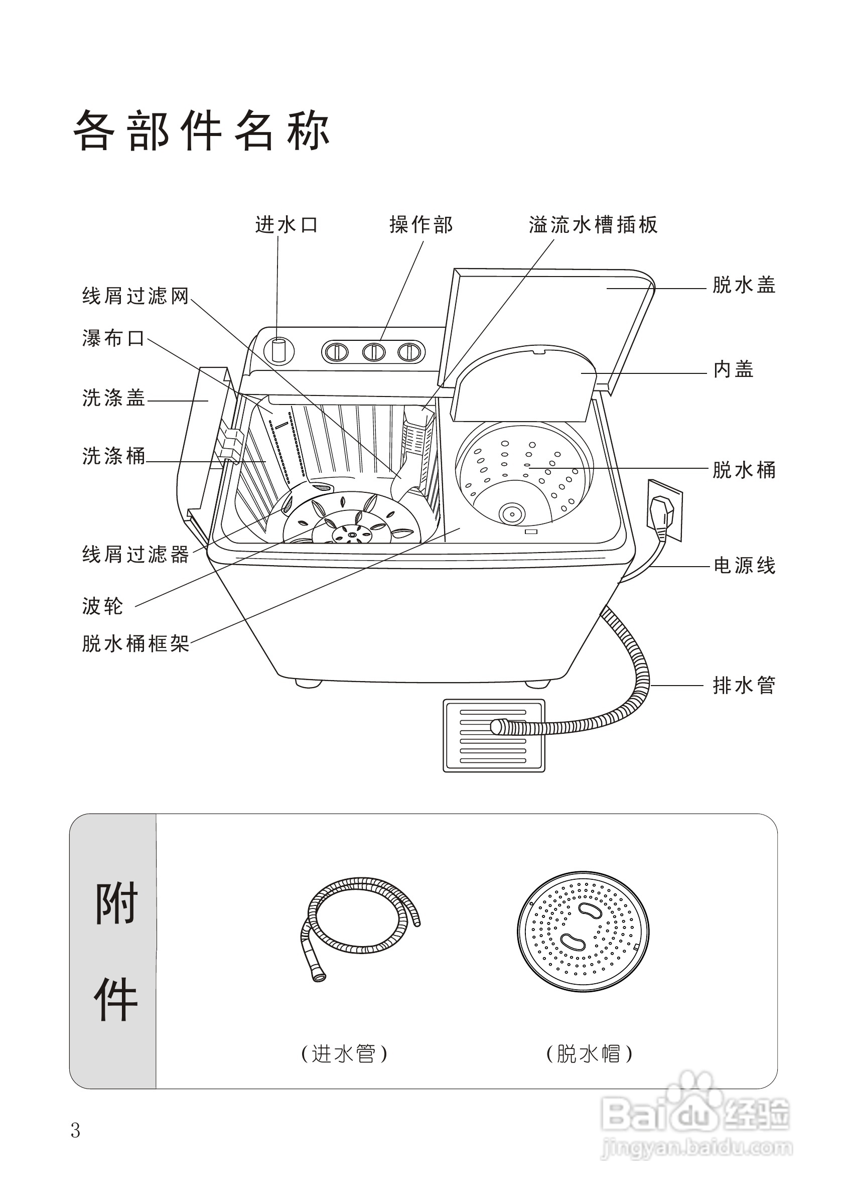 松下xpb65-610s洗衣机使用说明书