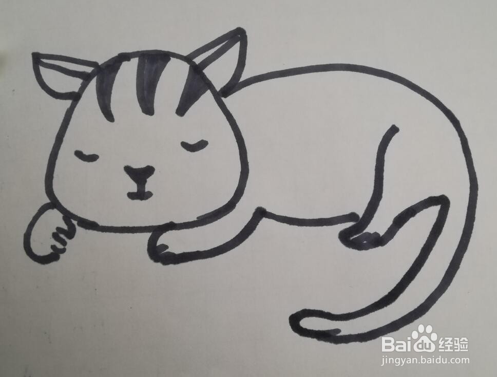 小猫的画法 小猫的简笔画